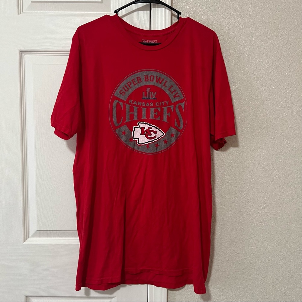 Mens Kansas City Chiefs Super Bowl LIV tee - 2XL